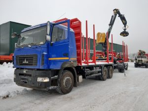 Сортиментовоз на шасси МАЗ 6312С5-8575-012