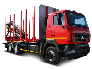 Лесовоз МАЗ-6312C9-1528 (2528)