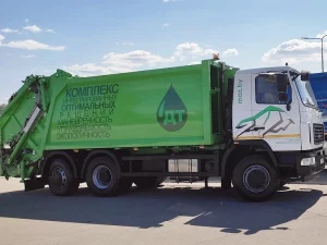Мусоровоз МАЗ-6903 Управляемая ось
